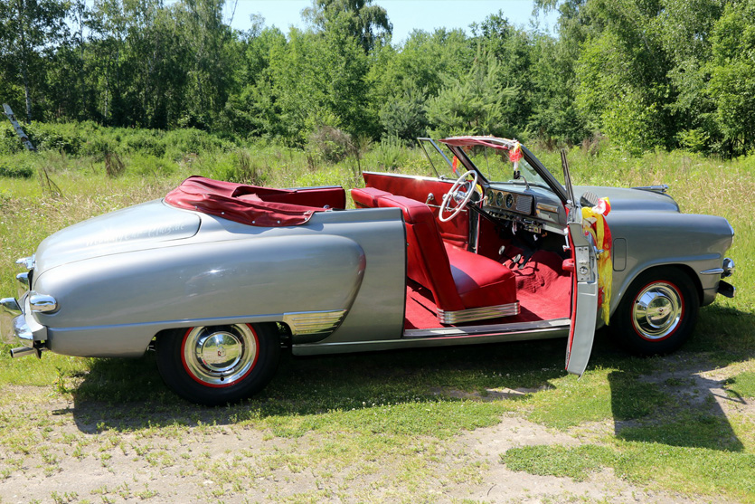 Hochzeitsauto Studebaker Champion - Convertibel