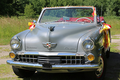 Oldtimer Hochzeitsauto Studebaker Champion - Convertibel